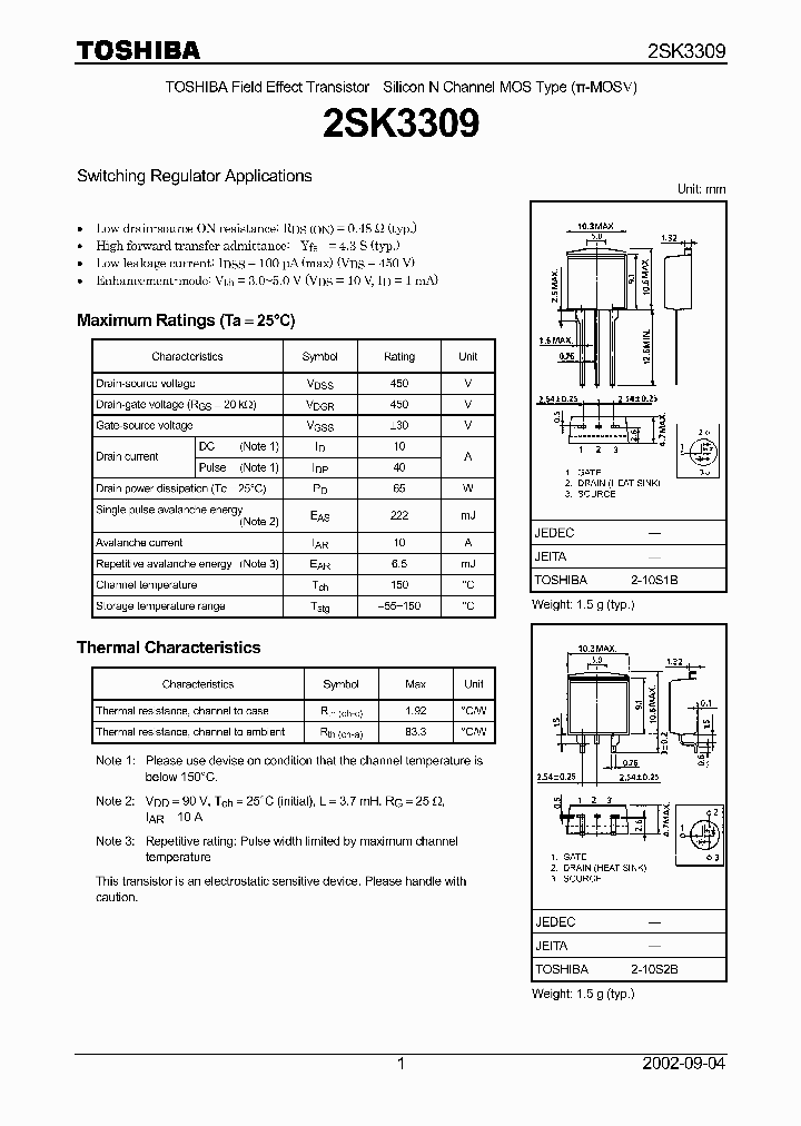 2SK3309_966948.PDF Datasheet