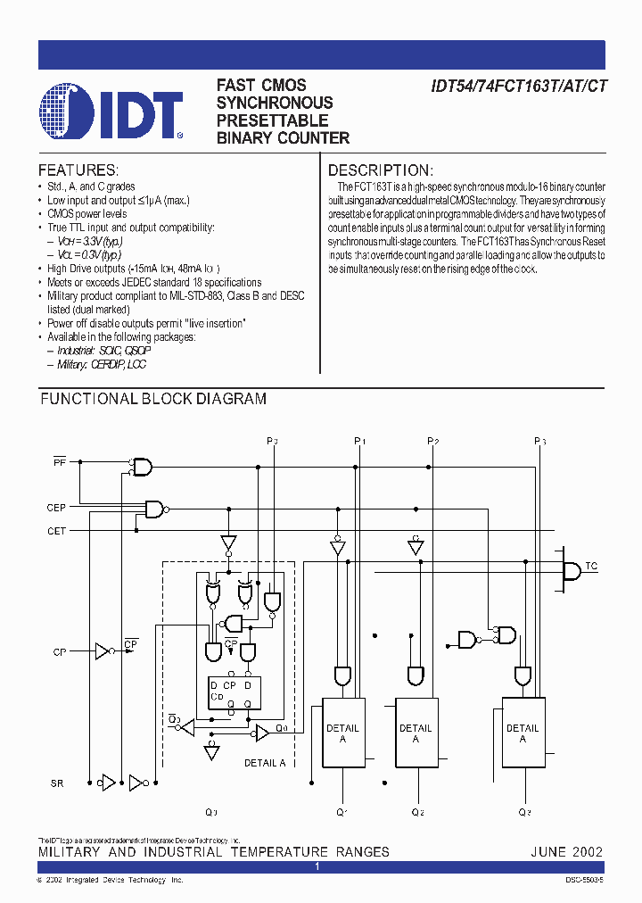 74FCT163TDS19389_971046.PDF Datasheet