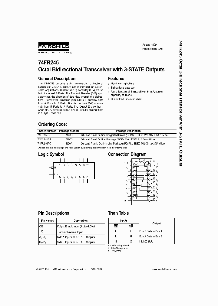 74FR245_971103.PDF Datasheet