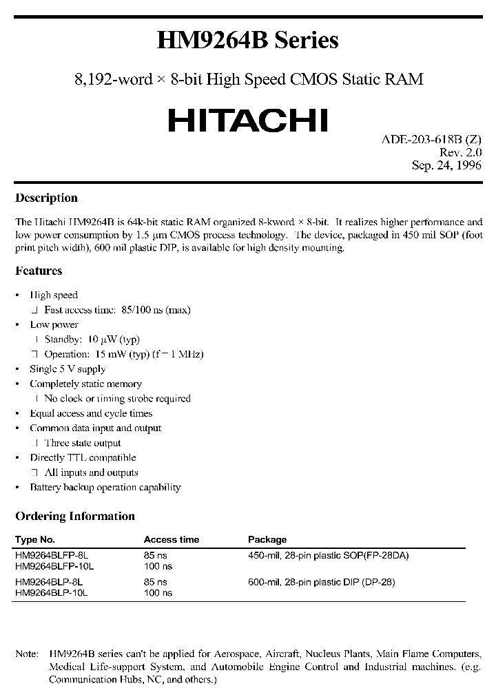 9264B_972409.PDF Datasheet