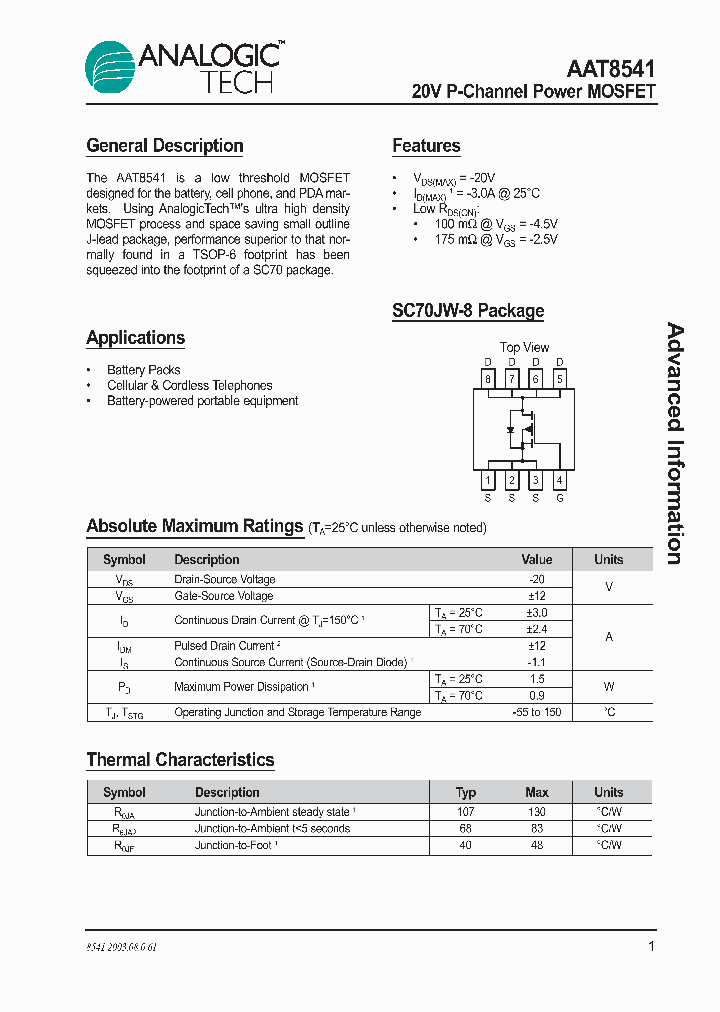 AAT8541_973672.PDF Datasheet