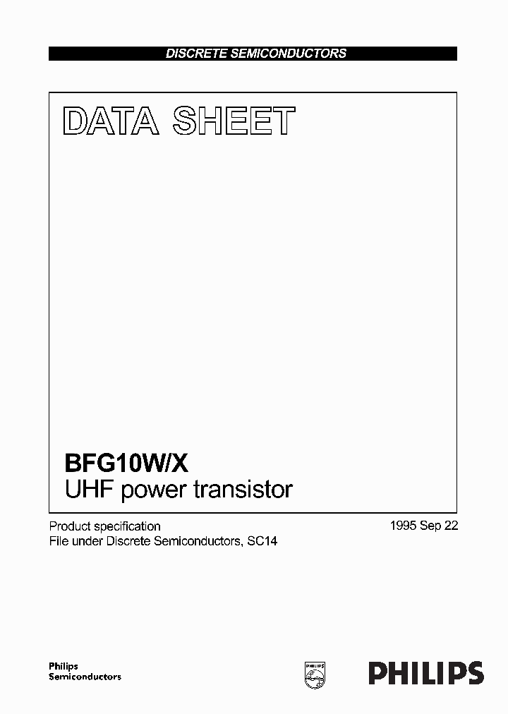 BFG10WX1_976002.PDF Datasheet