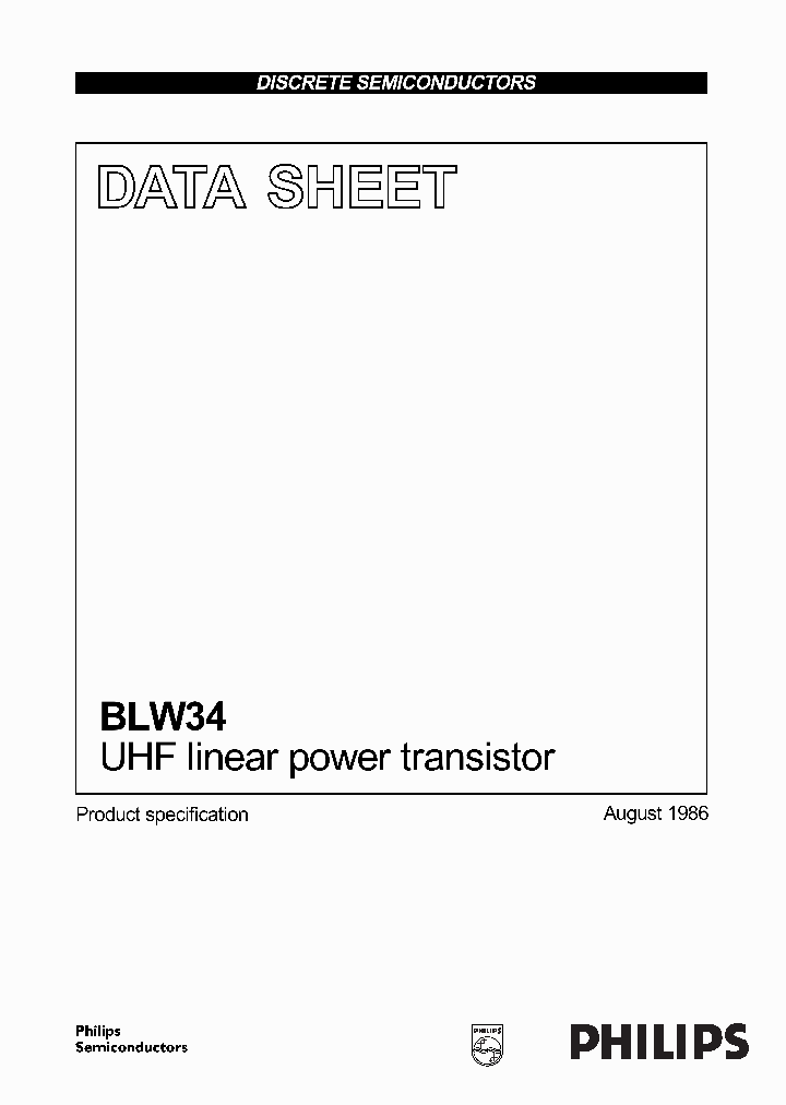 BLW34CNV2_976340.PDF Datasheet