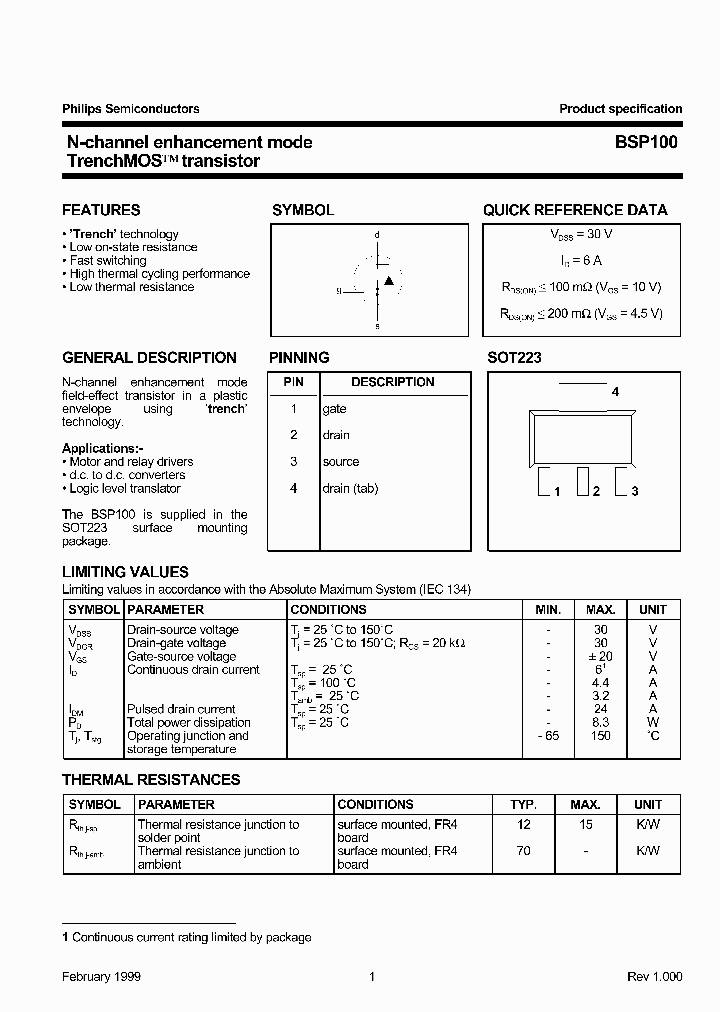 BSP1003_976514.PDF Datasheet