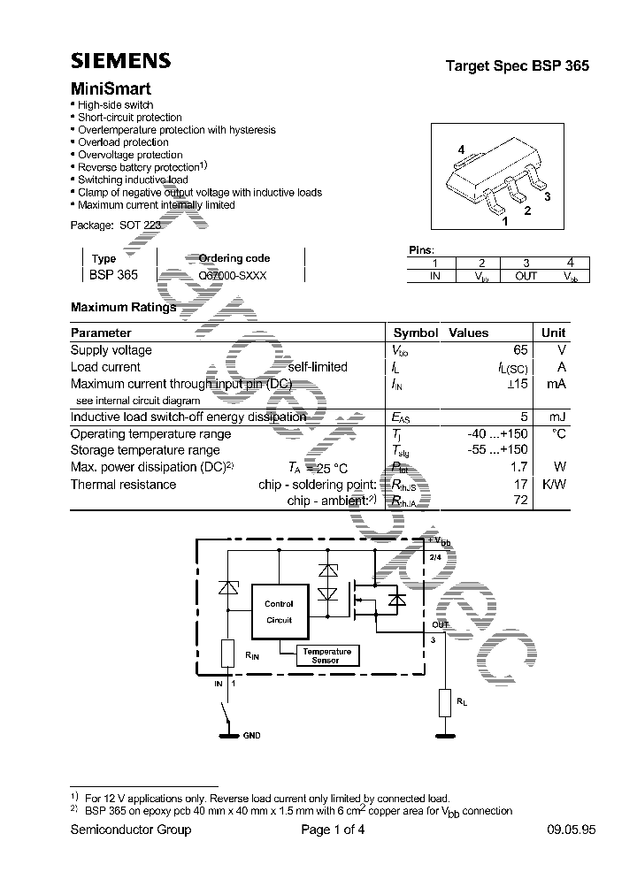 BSP365_976546.PDF Datasheet