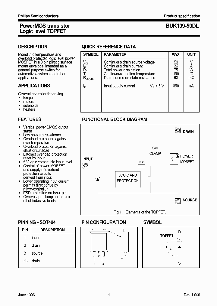 BUK109-50DL1_976816.PDF Datasheet