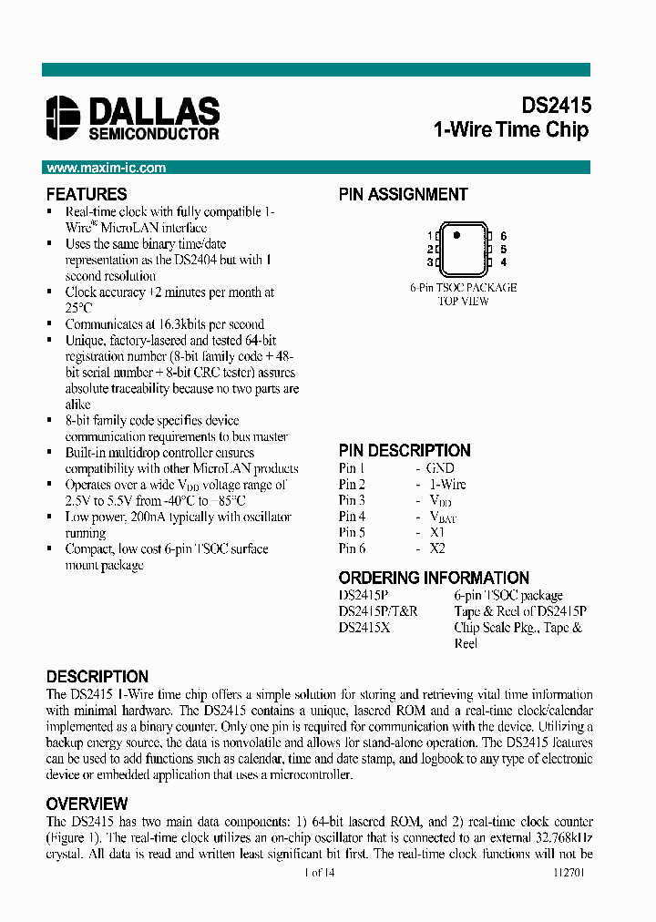 DS2415P_979294.PDF Datasheet