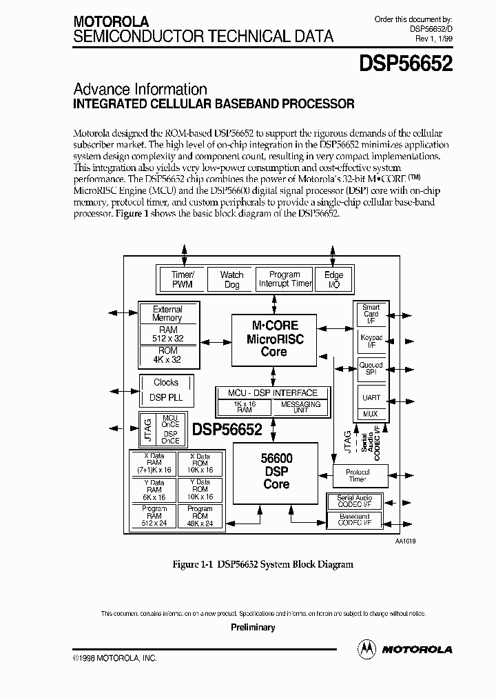 DSP56652DS_979383.PDF Datasheet