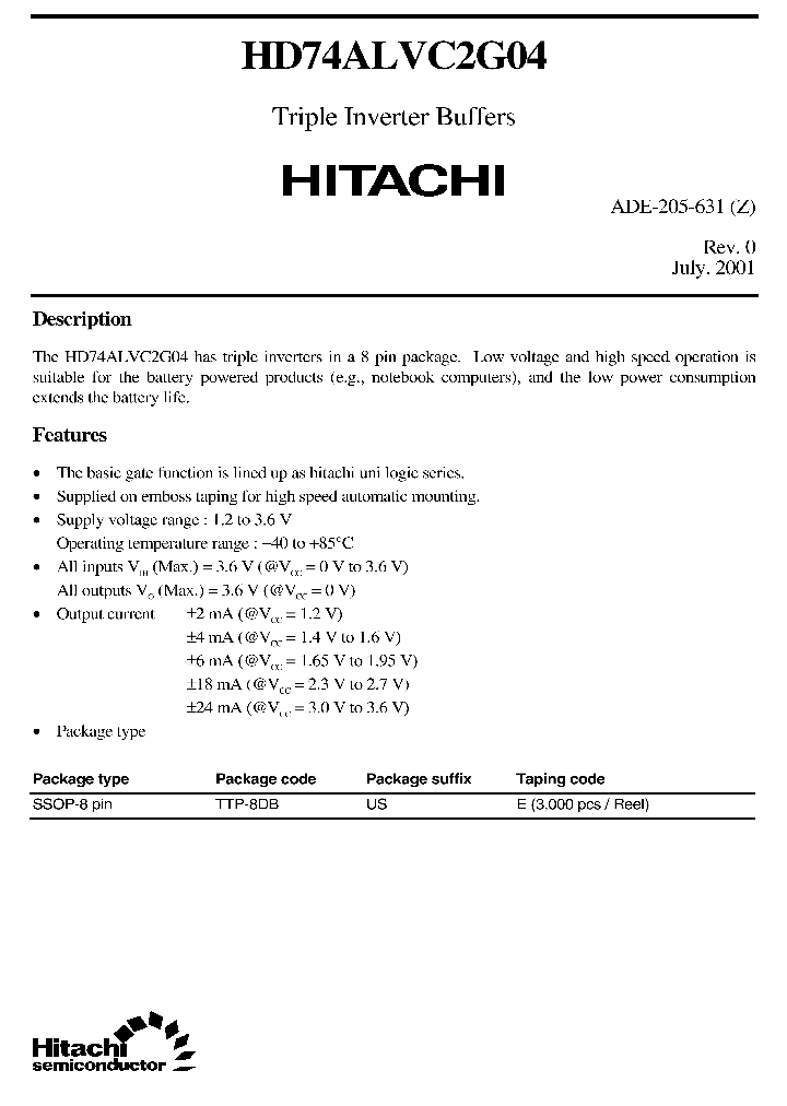 HD74ALVC2G04_986070.PDF Datasheet