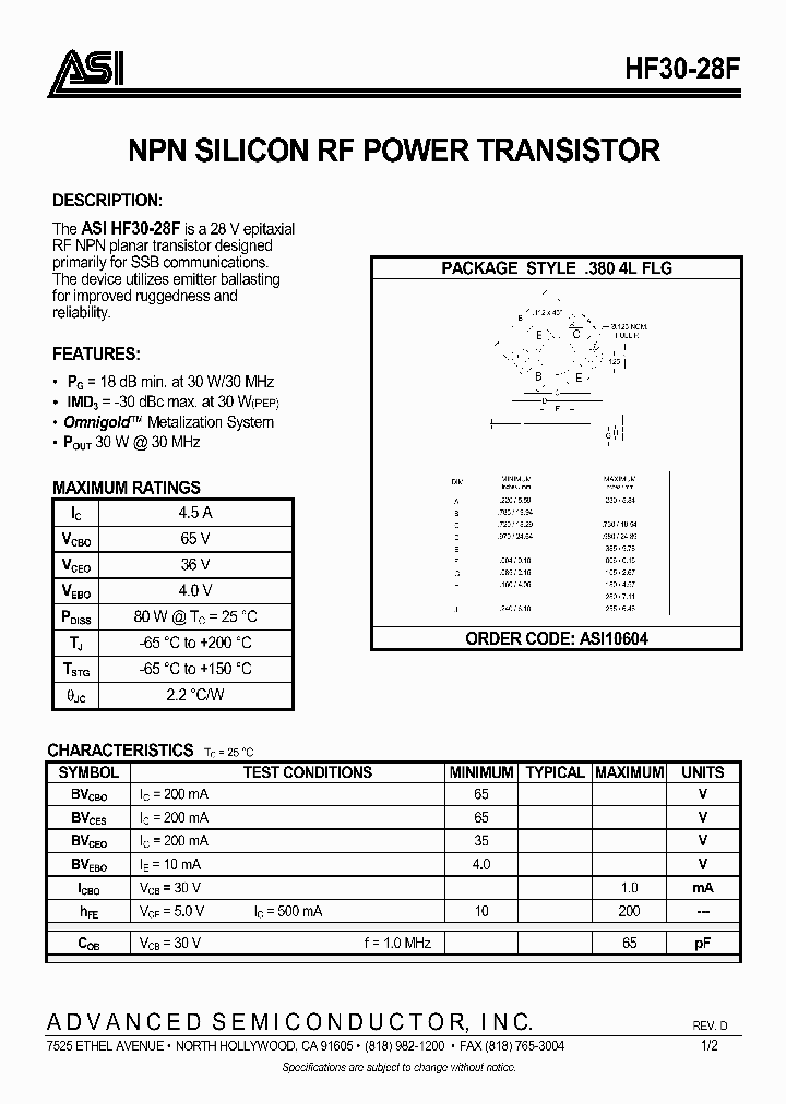 HF3028F_986153.PDF Datasheet