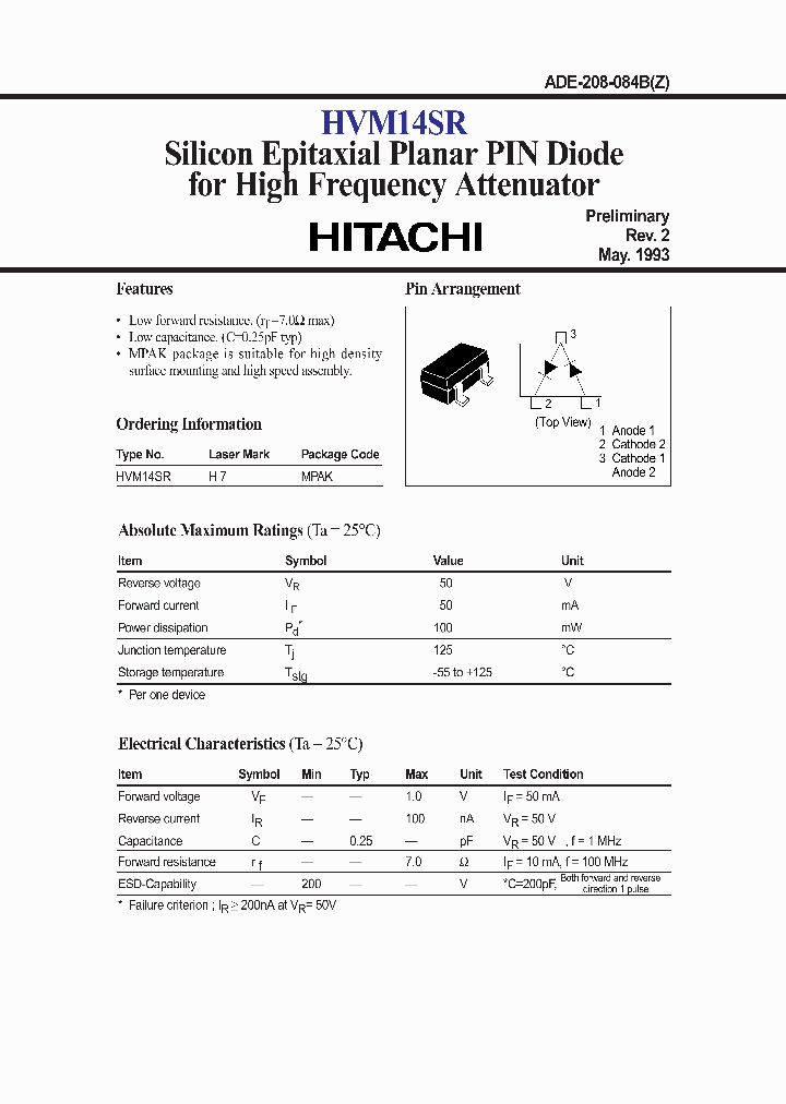 HVM14SR_986528.PDF Datasheet