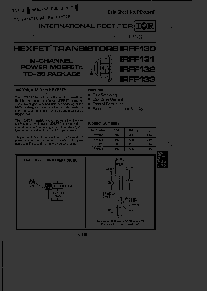 IRFF131_929457.PDF Datasheet