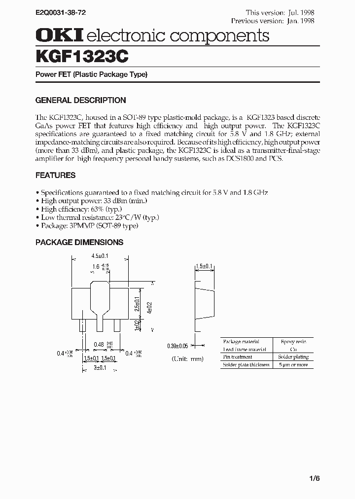 KGF1323C_987901.PDF Datasheet