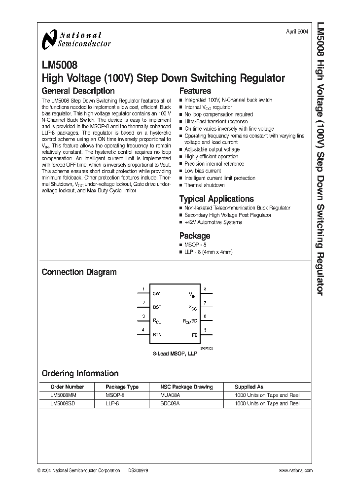 LM5008_988510.PDF Datasheet