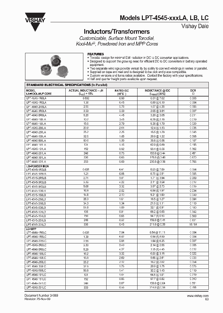 LPT4545_988762.PDF Datasheet