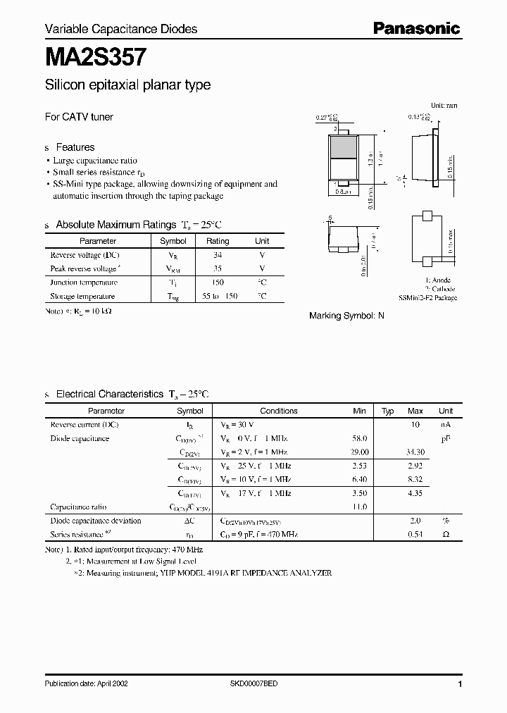 MA2S357_989834.PDF Datasheet