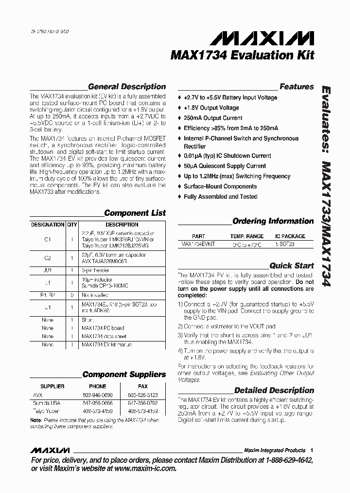 MAX1733EVKIT-MAX1734EVKIT_990122.PDF Datasheet