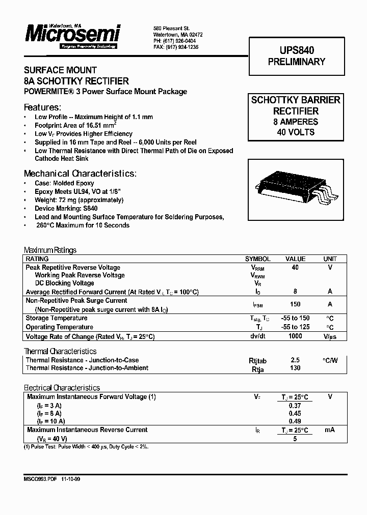 MSC0993_992084.PDF Datasheet