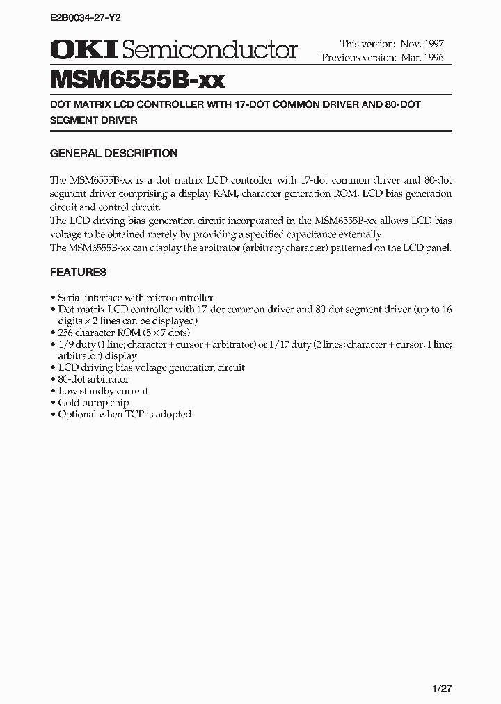 MSM6555B_992453.PDF Datasheet