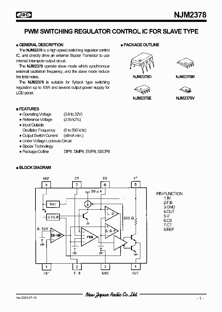 NJM2378_993115.PDF Datasheet