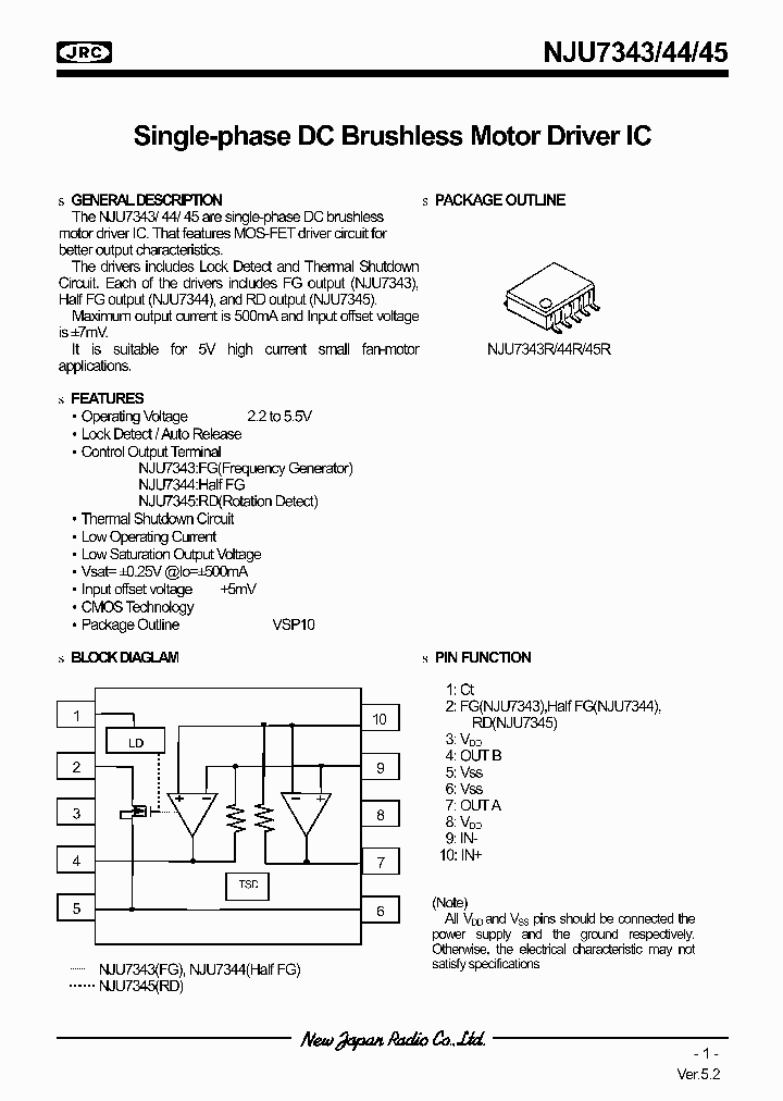 NJU73434445_993342.PDF Datasheet