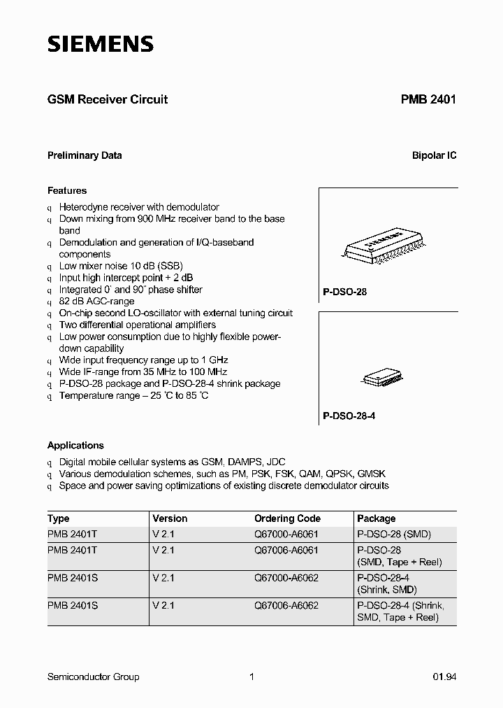 PMB2401_998533.PDF Datasheet