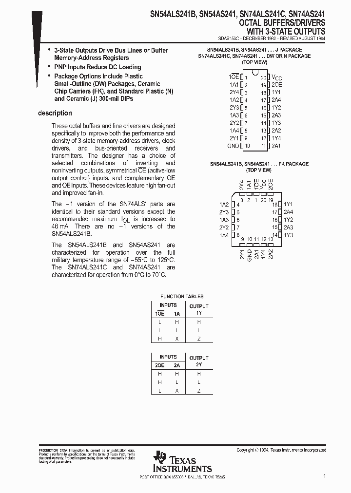 SDAS153C_1001508.PDF Datasheet