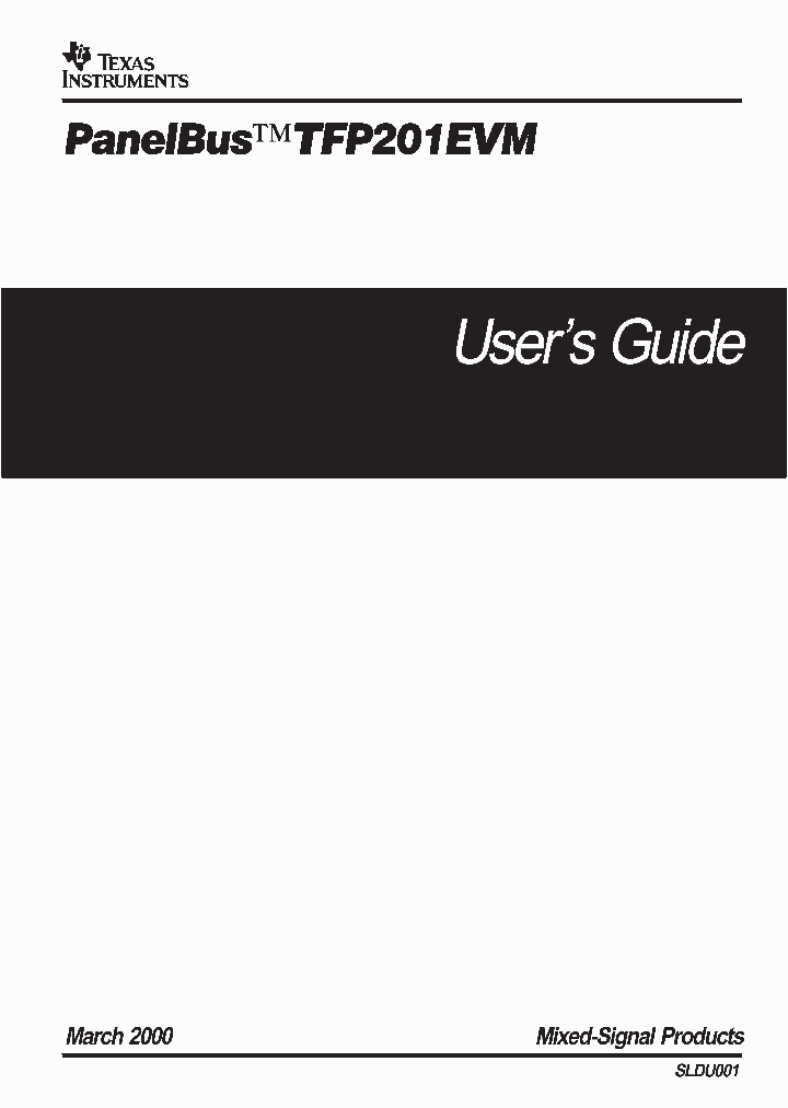 SLDU001_1002504.PDF Datasheet
