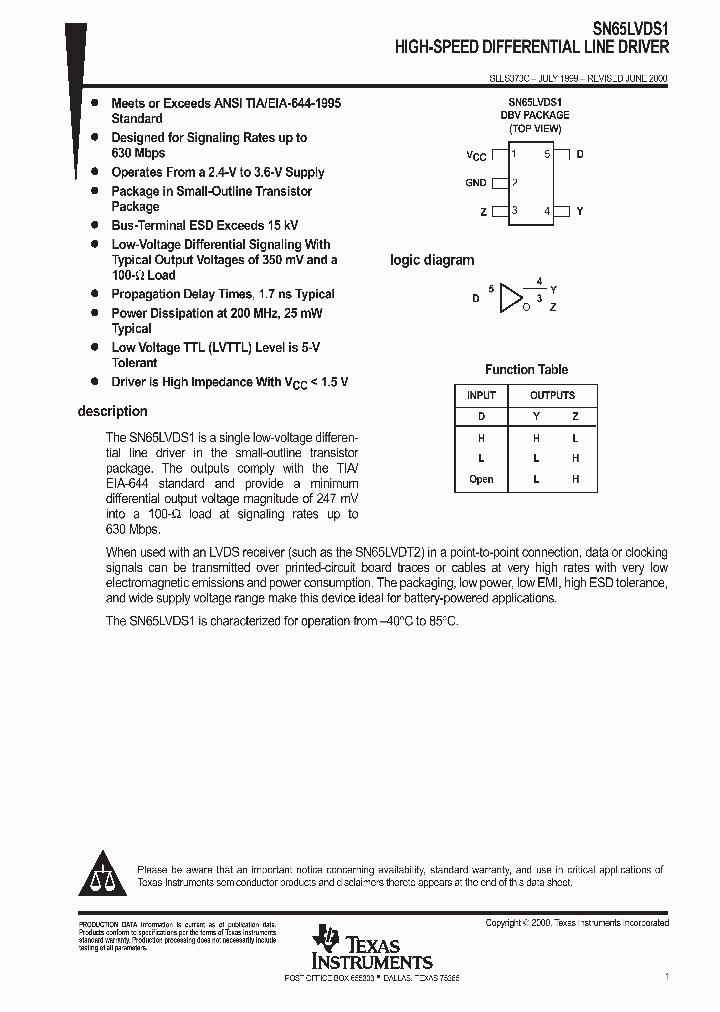 SLLS373C_1002856.PDF Datasheet