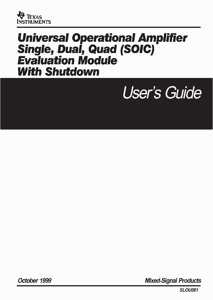SLOU061_1003116.PDF Datasheet