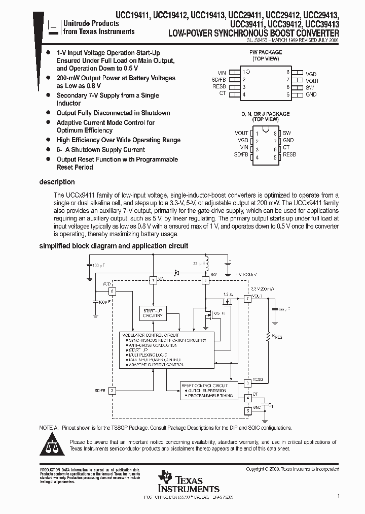 SLUS245B_1003389.PDF Datasheet
