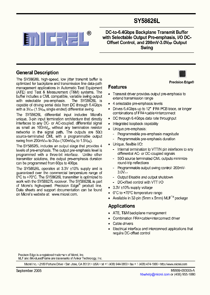 SY58626L_1004634.PDF Datasheet