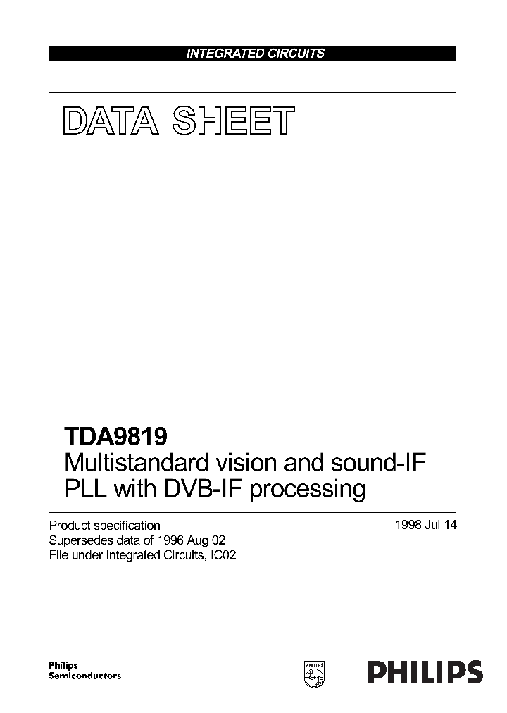 TDA98192_1005300.PDF Datasheet
