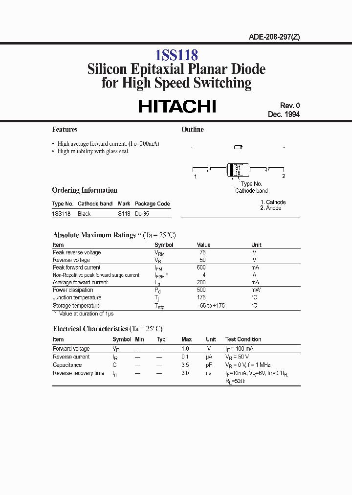 1SS118_964171.PDF Datasheet