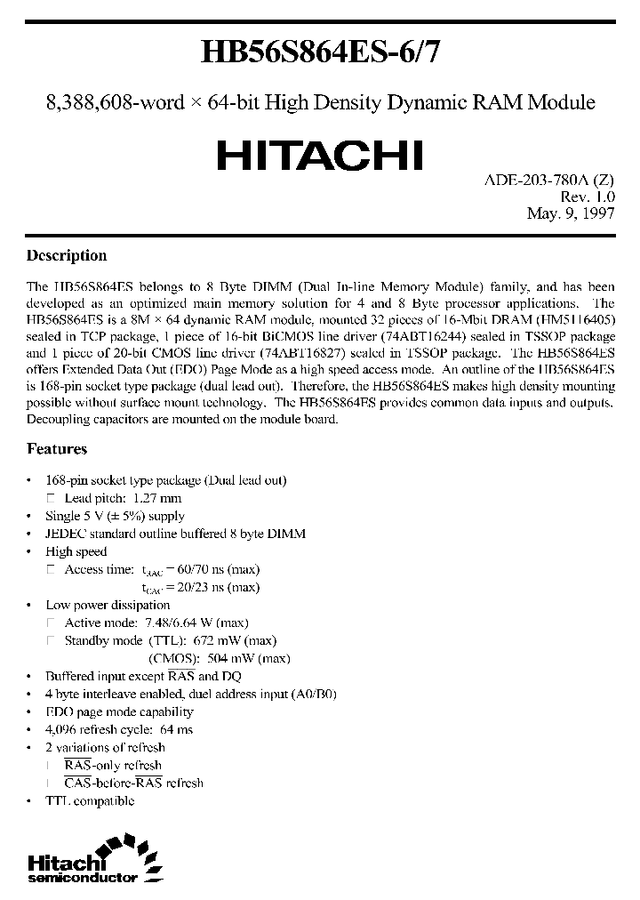 56S864E_968877.PDF Datasheet