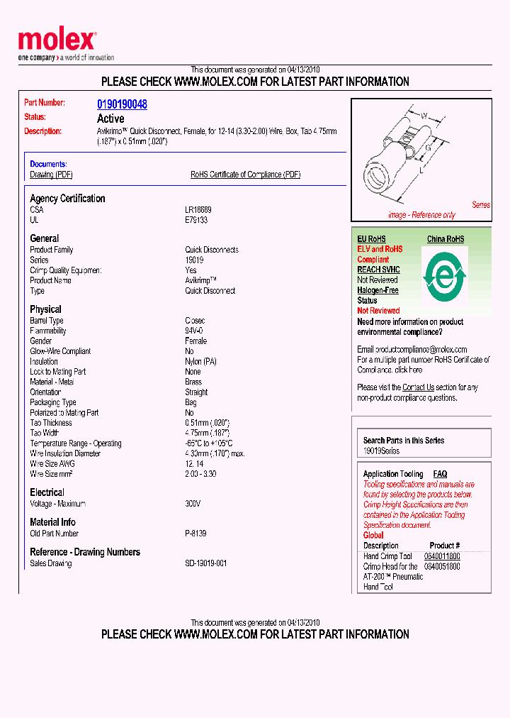 0190190048_4924354.PDF Datasheet