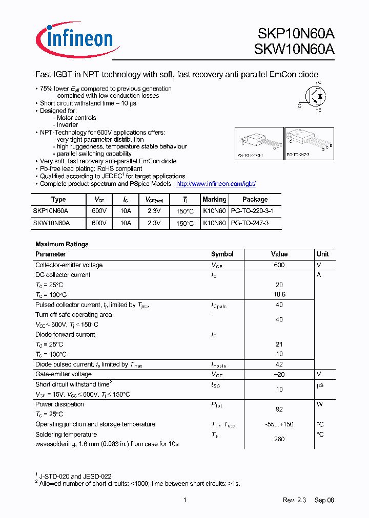 SKP10N60A_4924742.PDF Datasheet