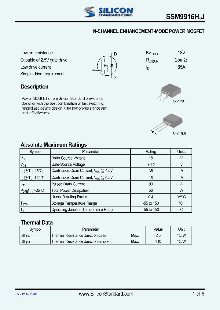 SSM9916H_4925135.PDF Datasheet