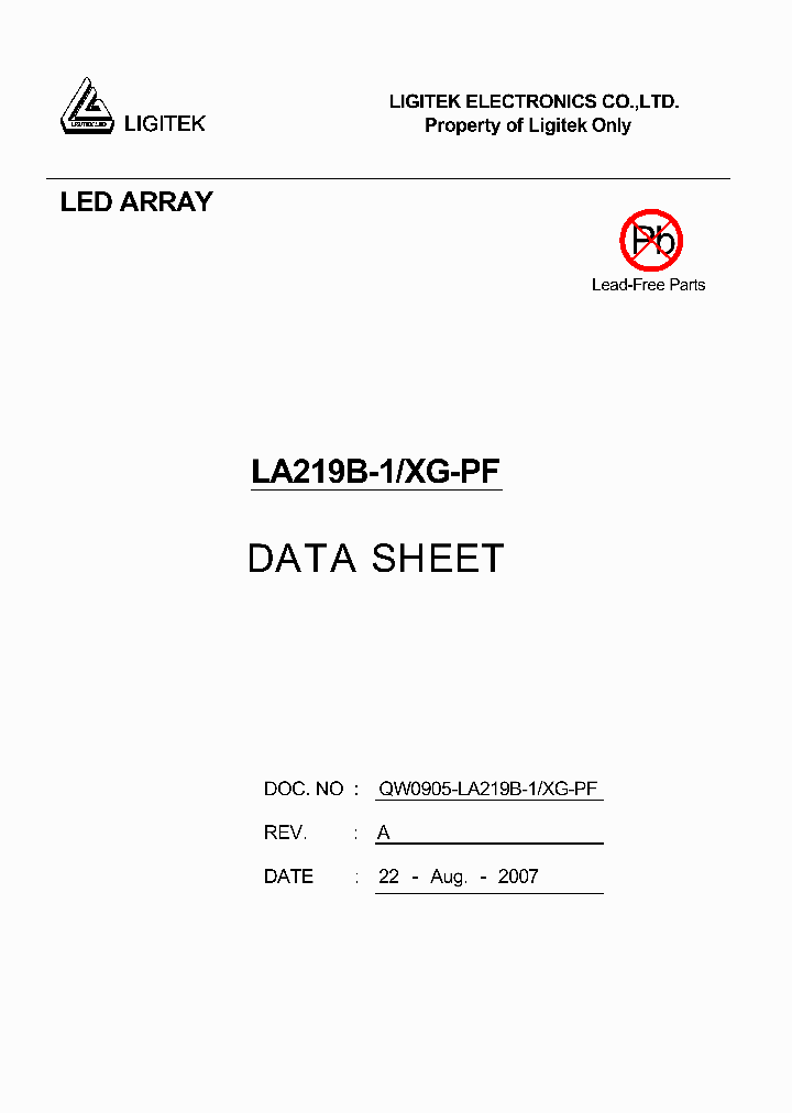 LA219B-1-XG-PF_4925266.PDF Datasheet