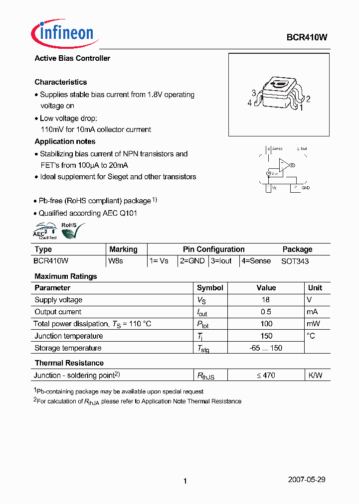 BCR410W07_4927414.PDF Datasheet