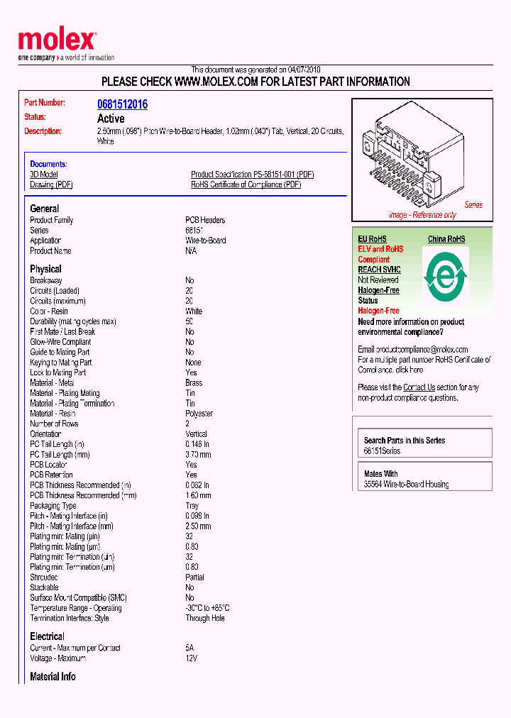 68151-2016_4927609.PDF Datasheet