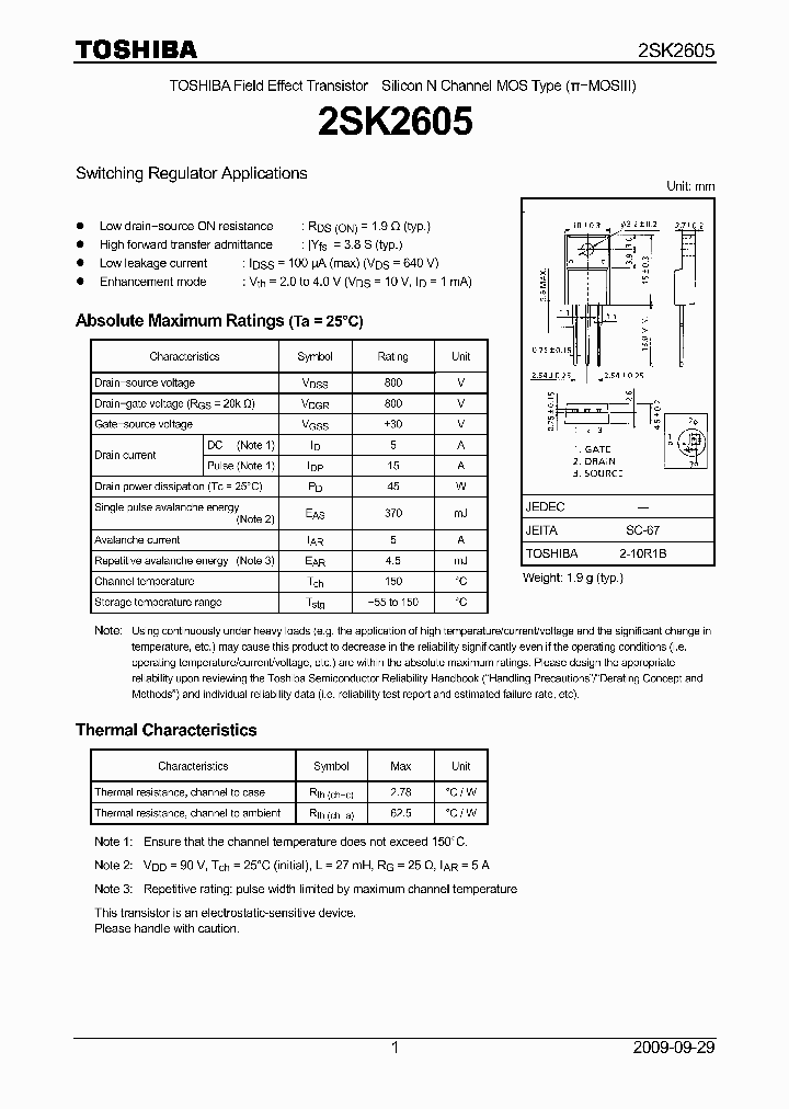 2SK260809_4928033.PDF Datasheet