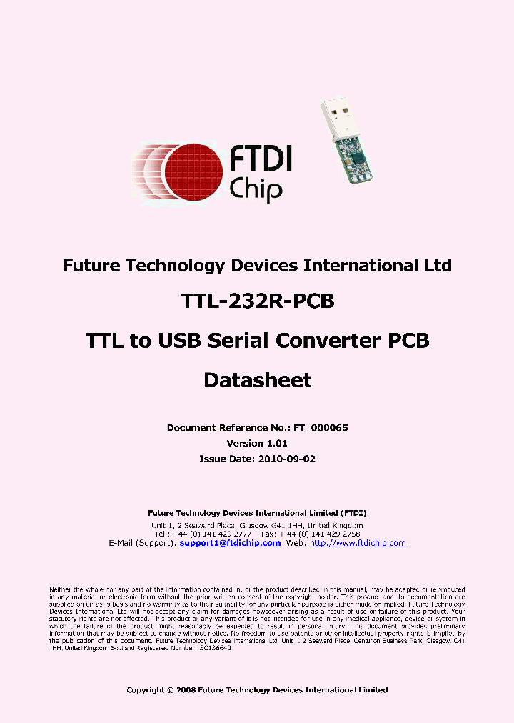 TTL-232R-3V3-PCB_4928297.PDF Datasheet