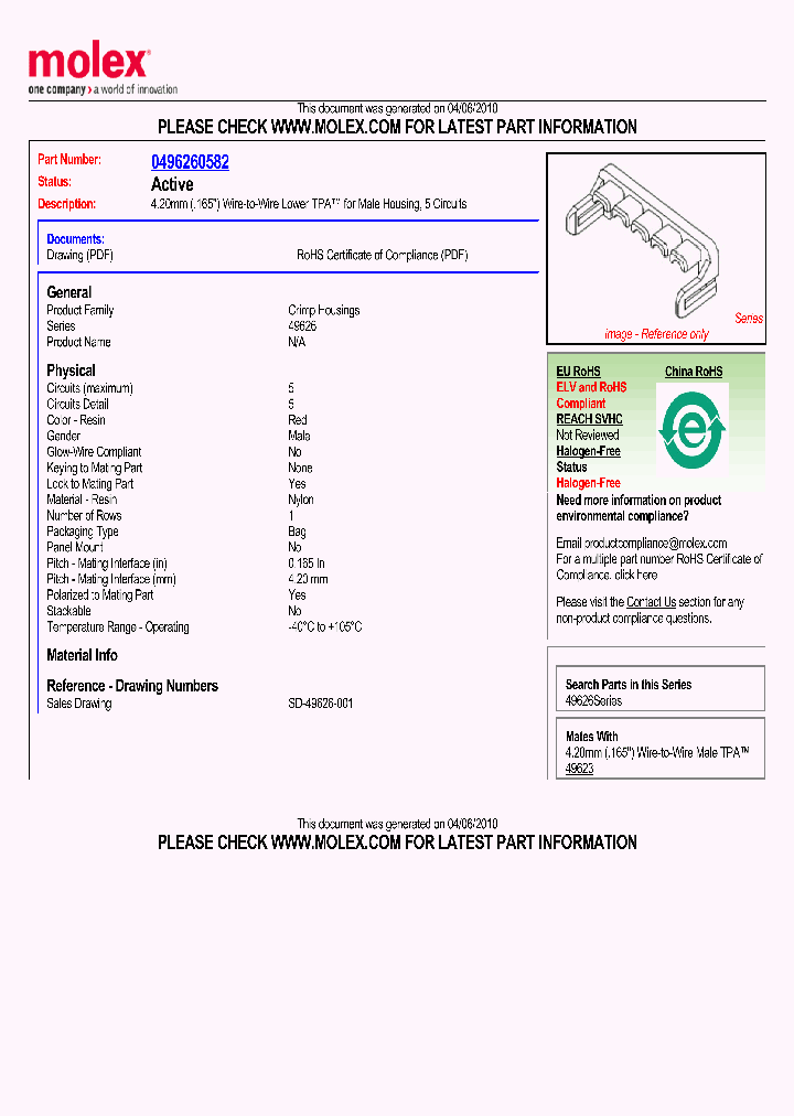 49626-0582_4930819.PDF Datasheet