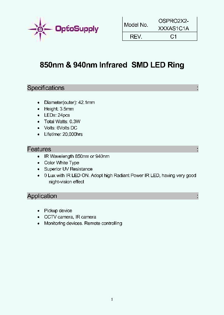 OSPRO2X2-I3CAS1C1A_4931065.PDF Datasheet