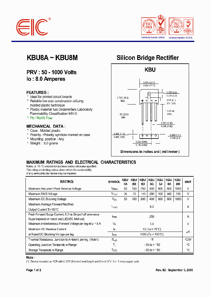 KBU8K_4934353.PDF Datasheet