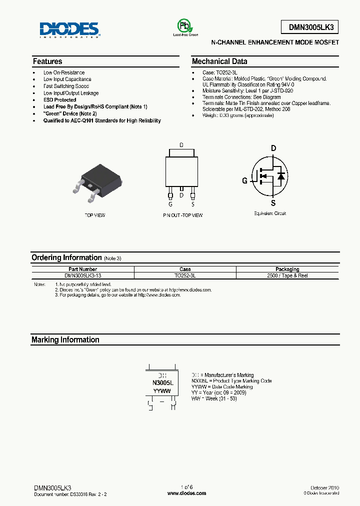 DMN3005LK3-13_4936431.PDF Datasheet