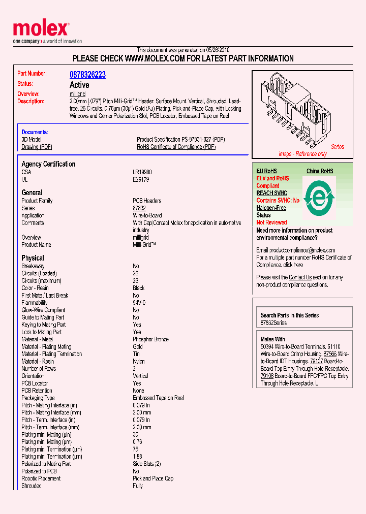 87832-6223_4937212.PDF Datasheet