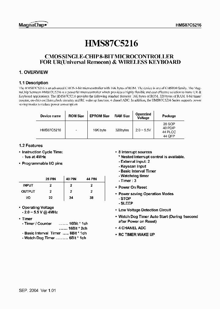 HMS87C5216_4937735.PDF Datasheet