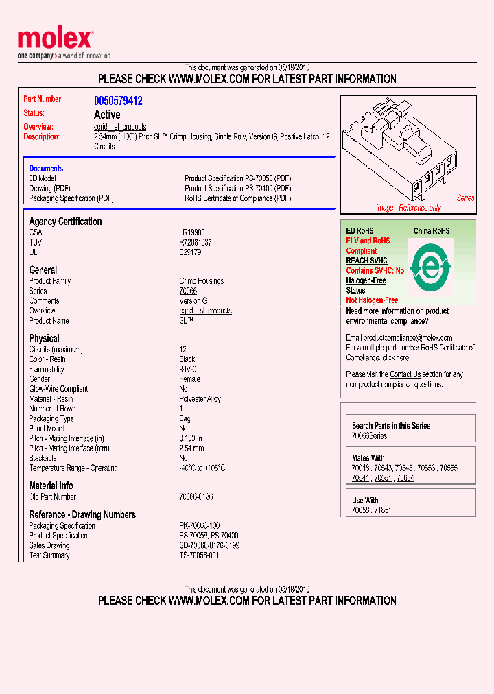 0050579412_4943225.PDF Datasheet